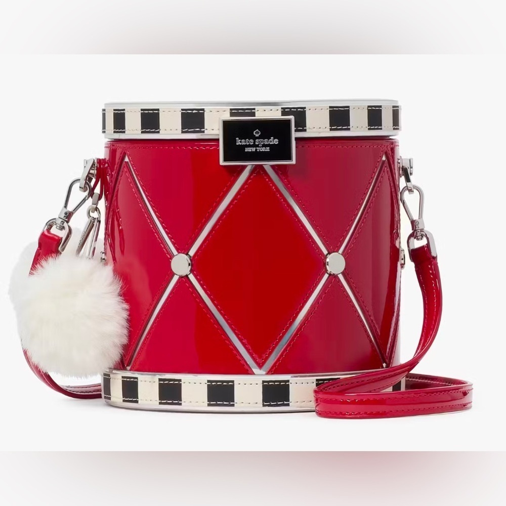 Kate Spade Oh What Fun Toy Store 3D Drum Crossbody Bag NWT